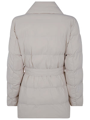 SEVENTY Mini Revers Down Jacket with Belt