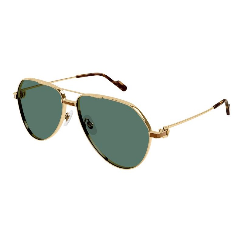 CARTIER Men's Silver Sunnies: CT0334S