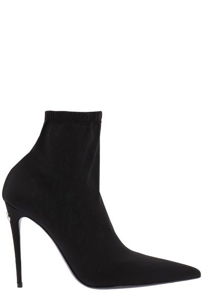 DOLCE & GABBANA CIAO, KIM Ankle Boots in Grey for Women from SS23 Collection