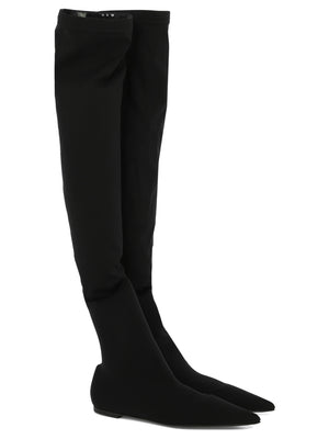 DOLCE & GABBANA 24SS Women's Black Boots