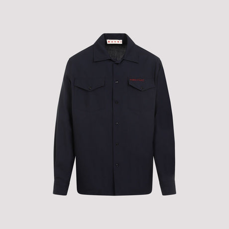 MARNI Luxury Virgin Wool Shirt for Men