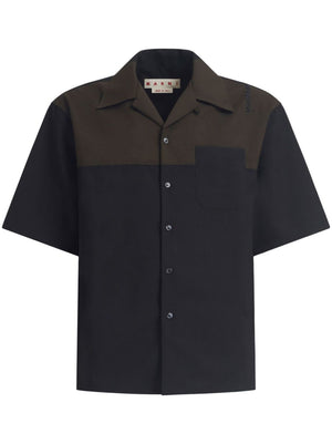 MARNI Colorblock Wool Shirt for Men