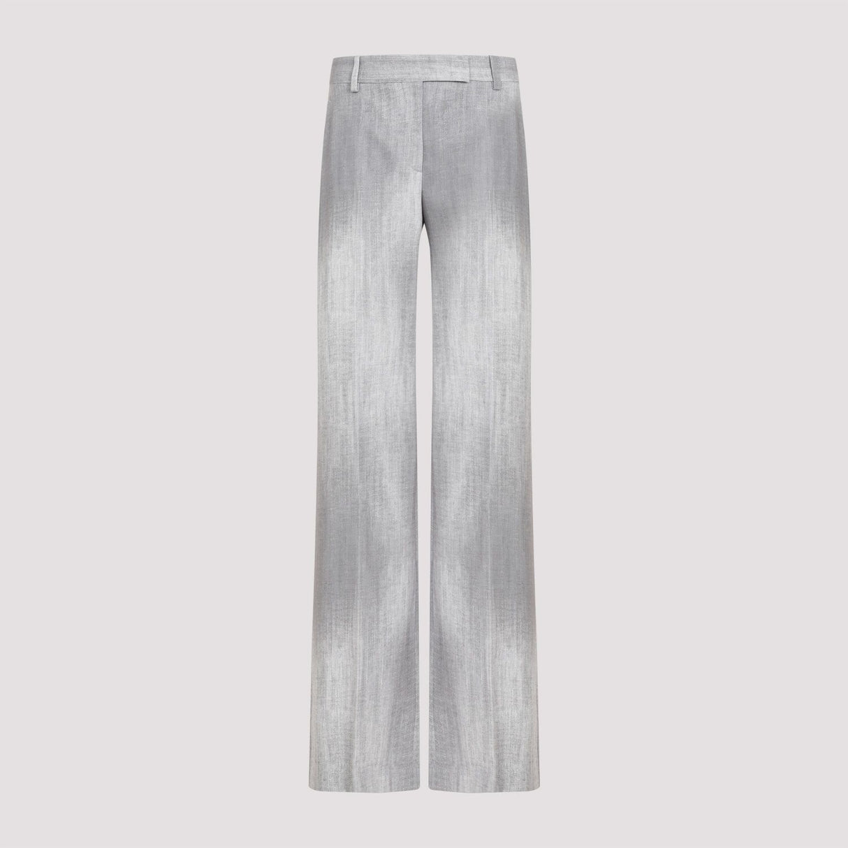 ERMANNO SCERVINO Chic Grey Tailored Trousers