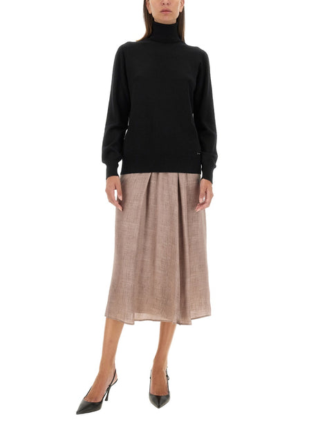 KITON Elegant Midi Skirt - Regular Fit