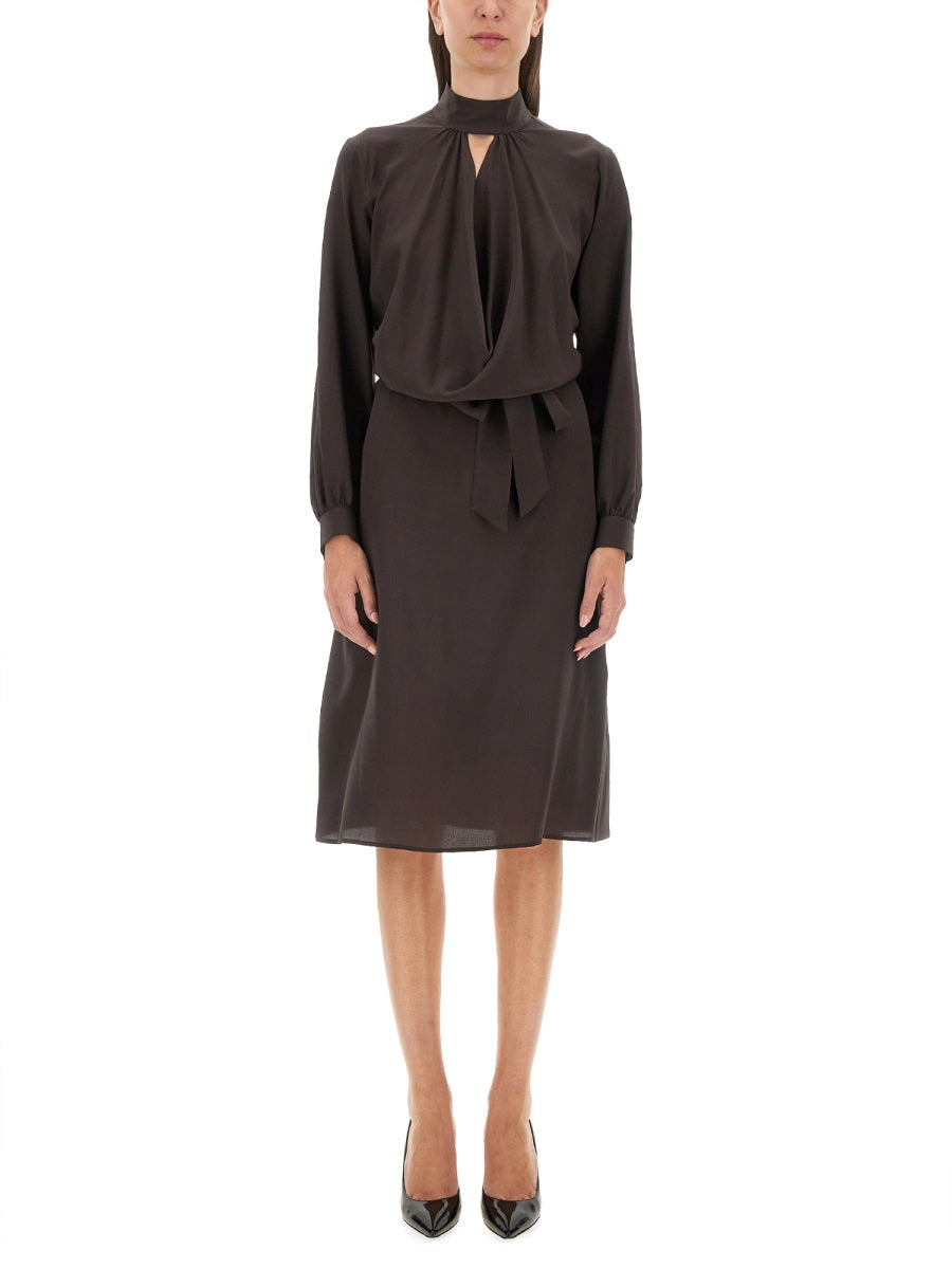 KITON Silk Dress - Regular Fit, Size 40