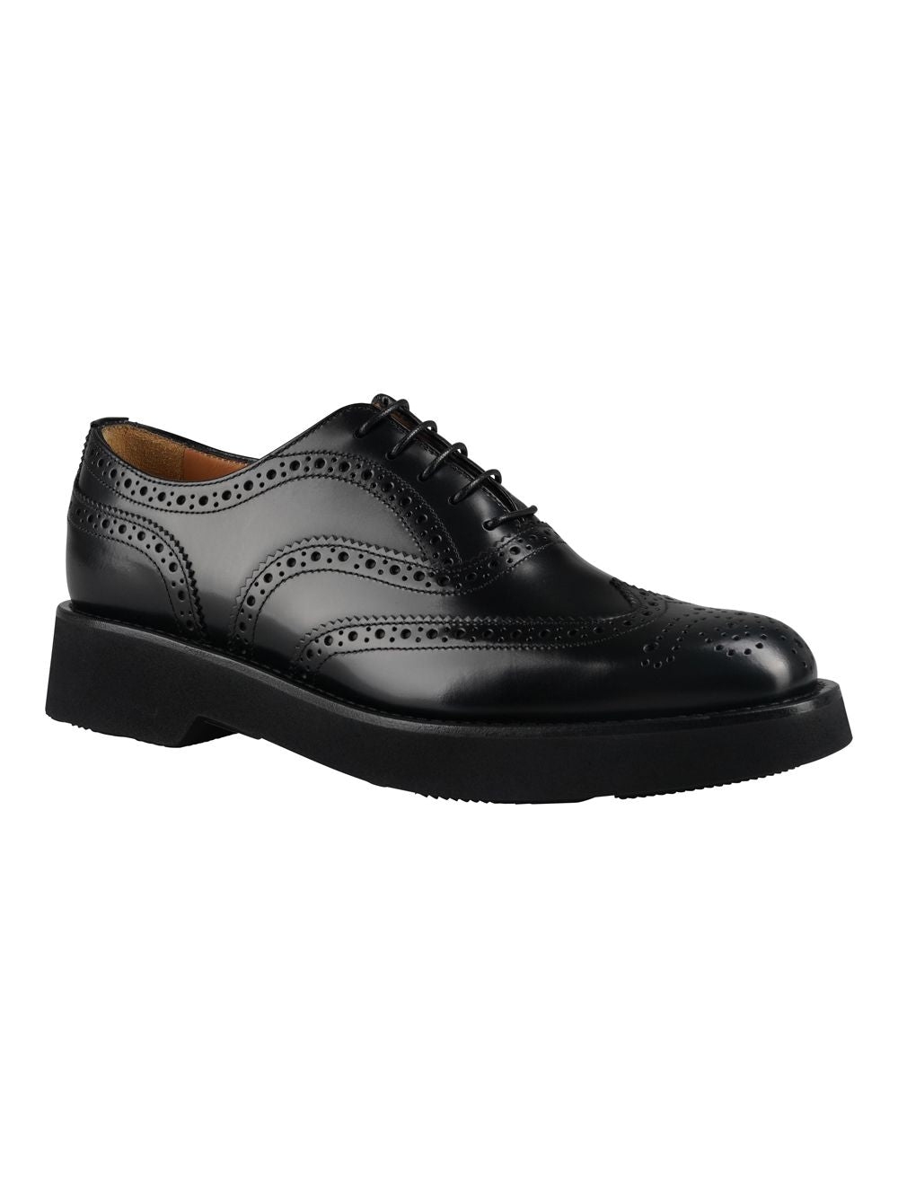 CHURCH'S Perforated Leather Oxford Shoes for Women