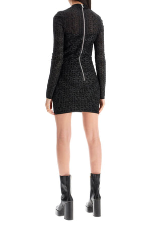 BALMAIN Stylish Black Mid Skirt for Women - 24FW Season