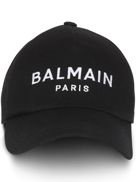 BALMAIN Embroidered Logo Cap for Women