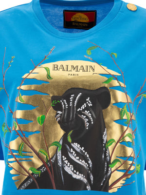 BALMAIN The Lion King Graphic Cotton Tee