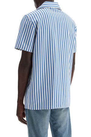 BALMAIN Signature Cotton Pajama Shirt for Men