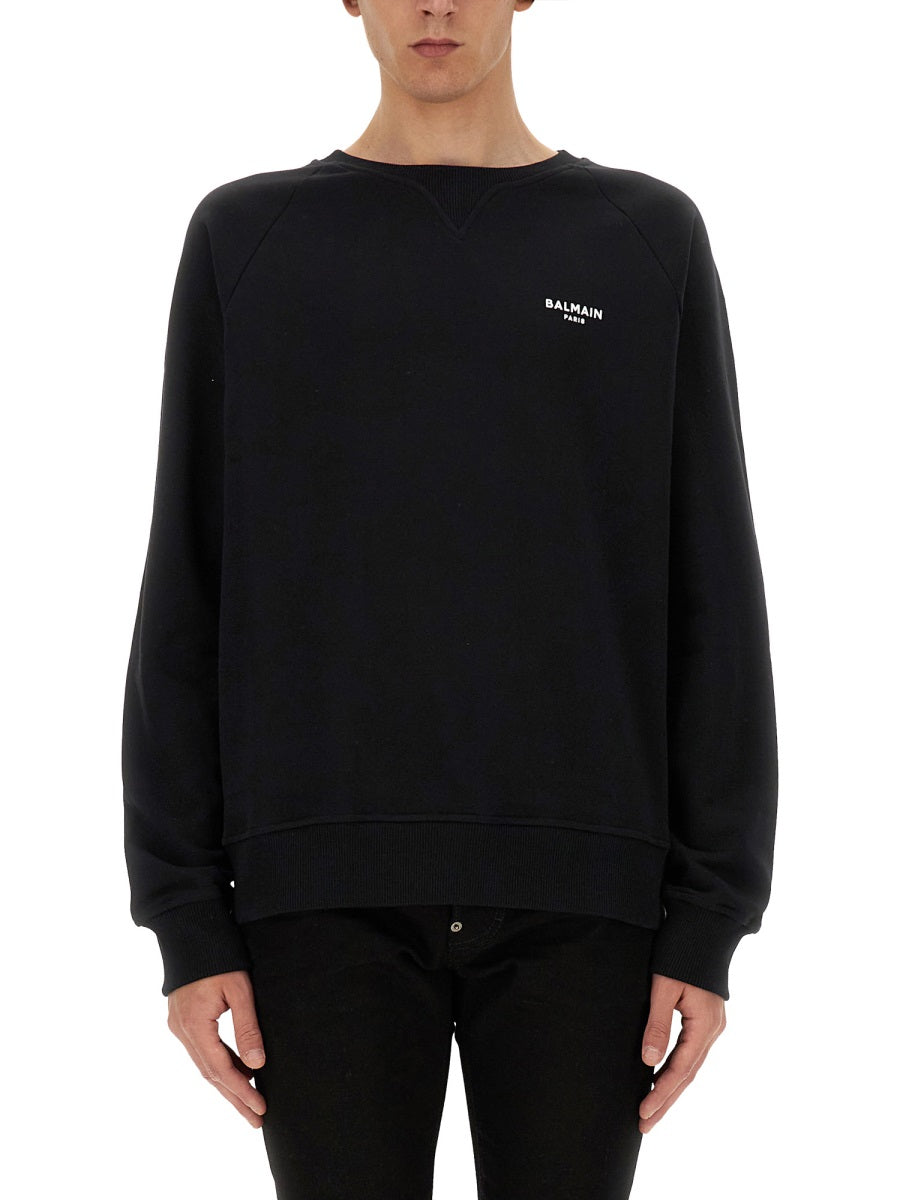 BALMAIN Classic Logo Sweatshirt - Regular Fit