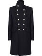 BALMAIN Men's Officer Wool Coat - Fall/Winter 2024