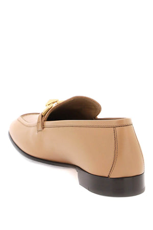 JIMMY CHOO Tilda Leather Moccasins for Women