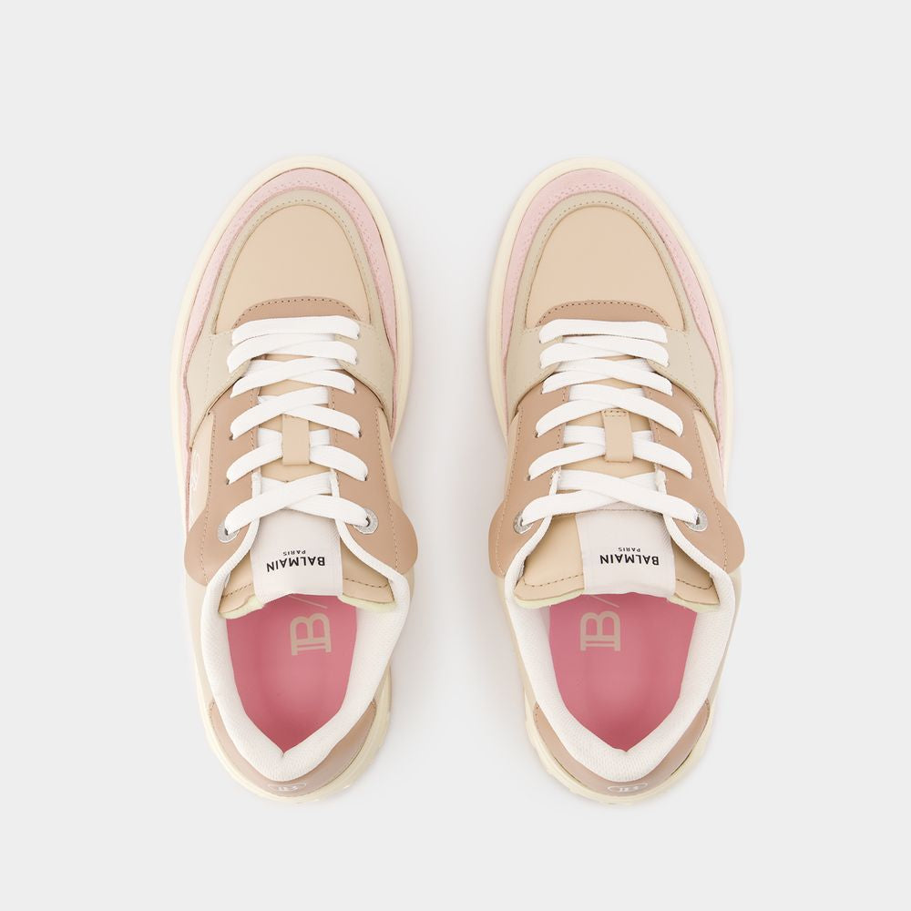 BALMAIN B-Court Mini Flip Sneakers for Women