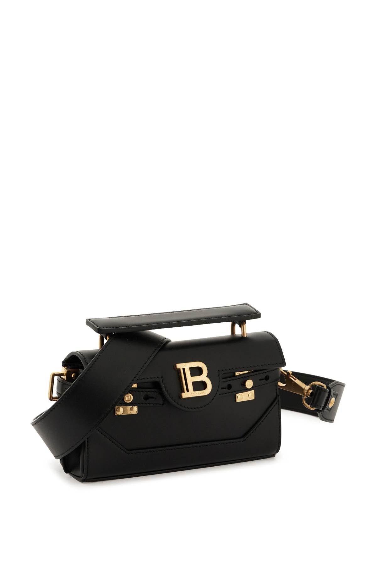 BALMAIN Chic Baguette Bag with Golden Logo - FW24