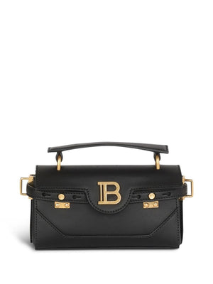 BALMAIN Chic Baguette Bag with Golden Logo - FW24