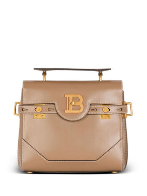 BALMAIN Chic Mini Handbag with Golden Logo