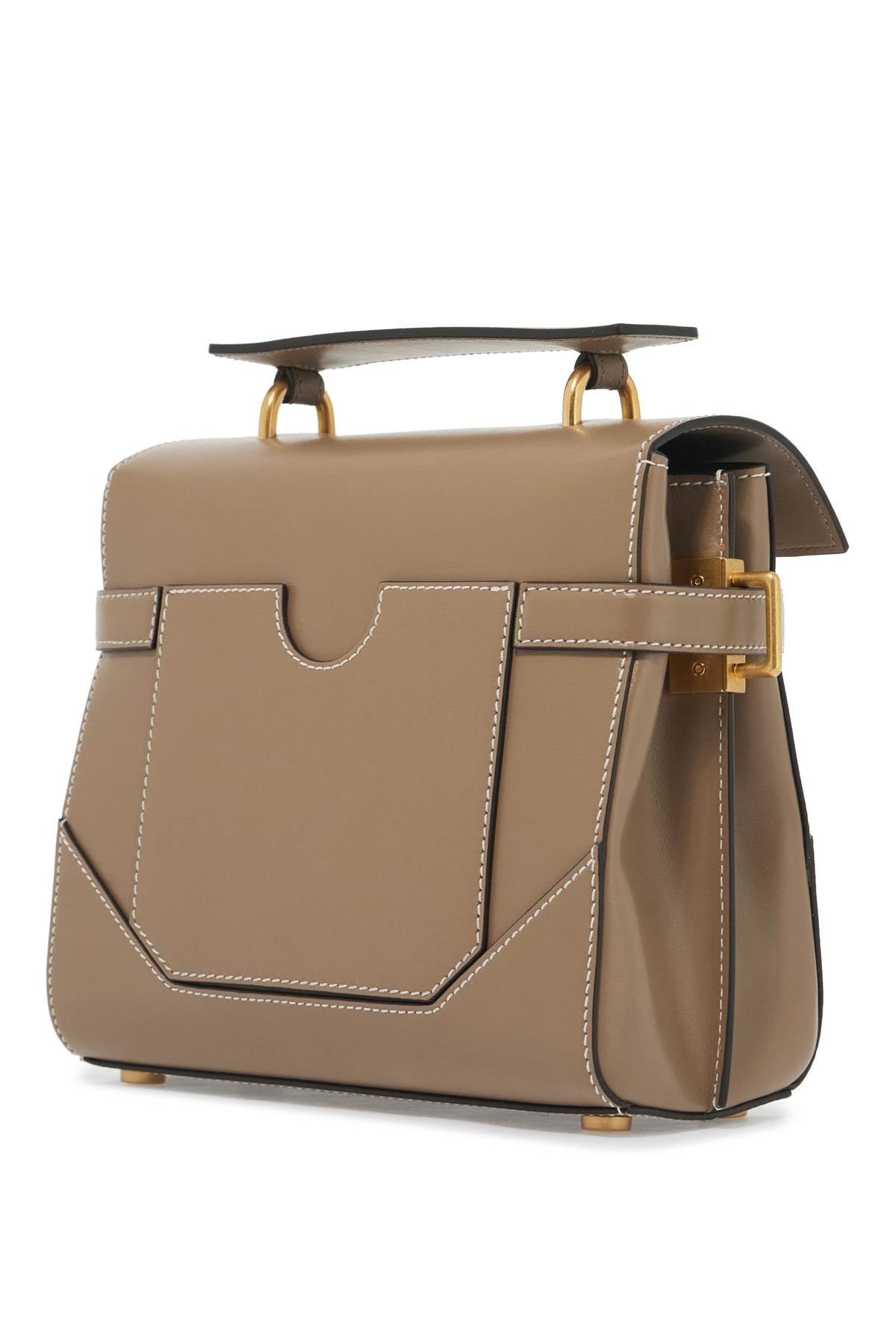 BALMAIN Chic Mini Handbag with Golden Logo