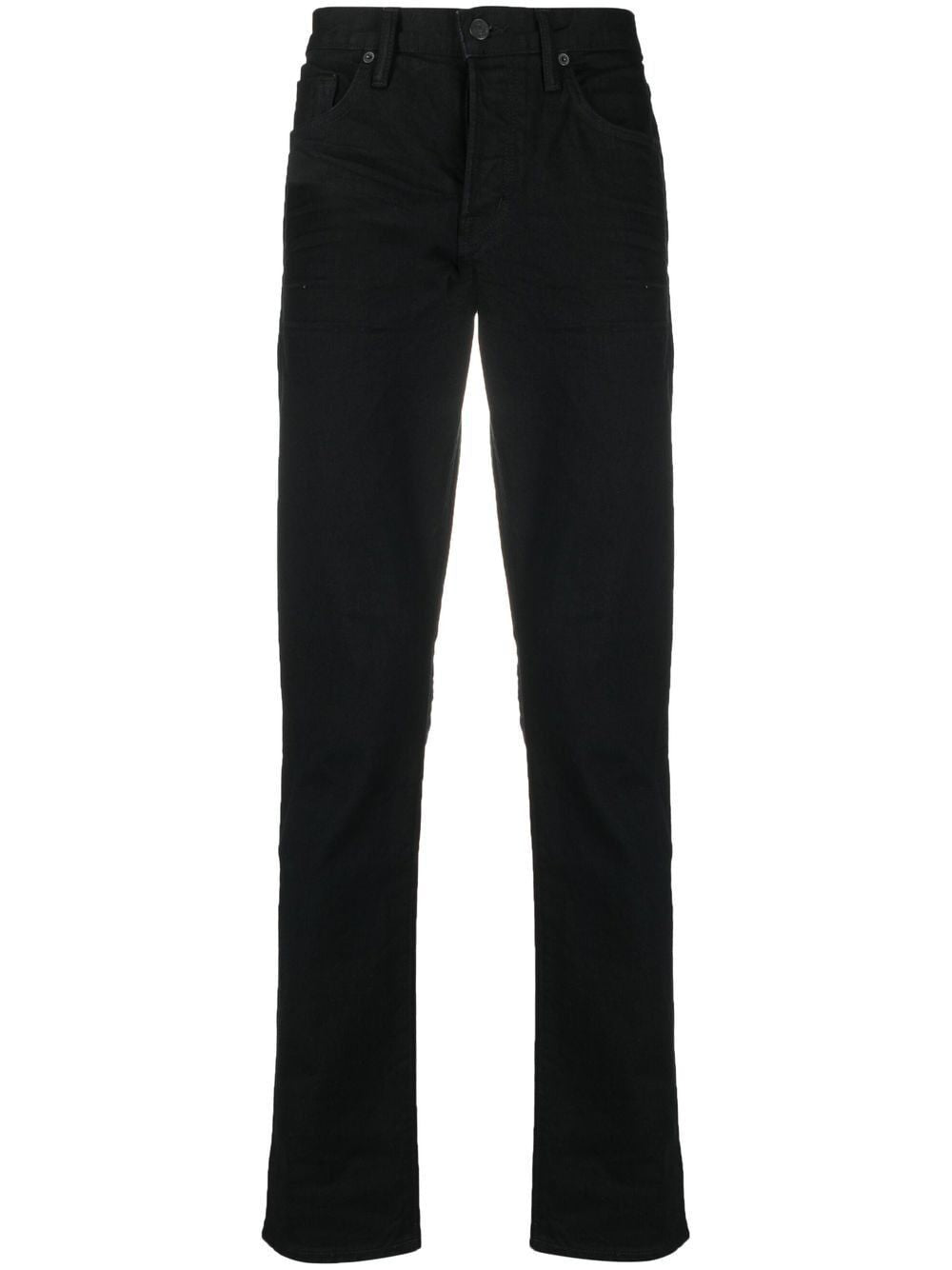 TOM FORD Mid Rise Slim-Fit Grey Jeans