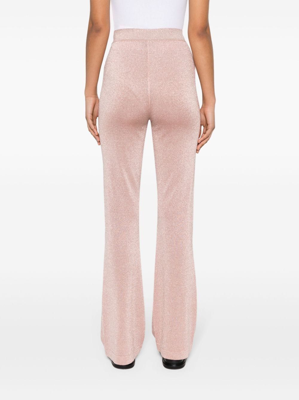 MISSONI Stylish Straight Leg Lurex Trousers