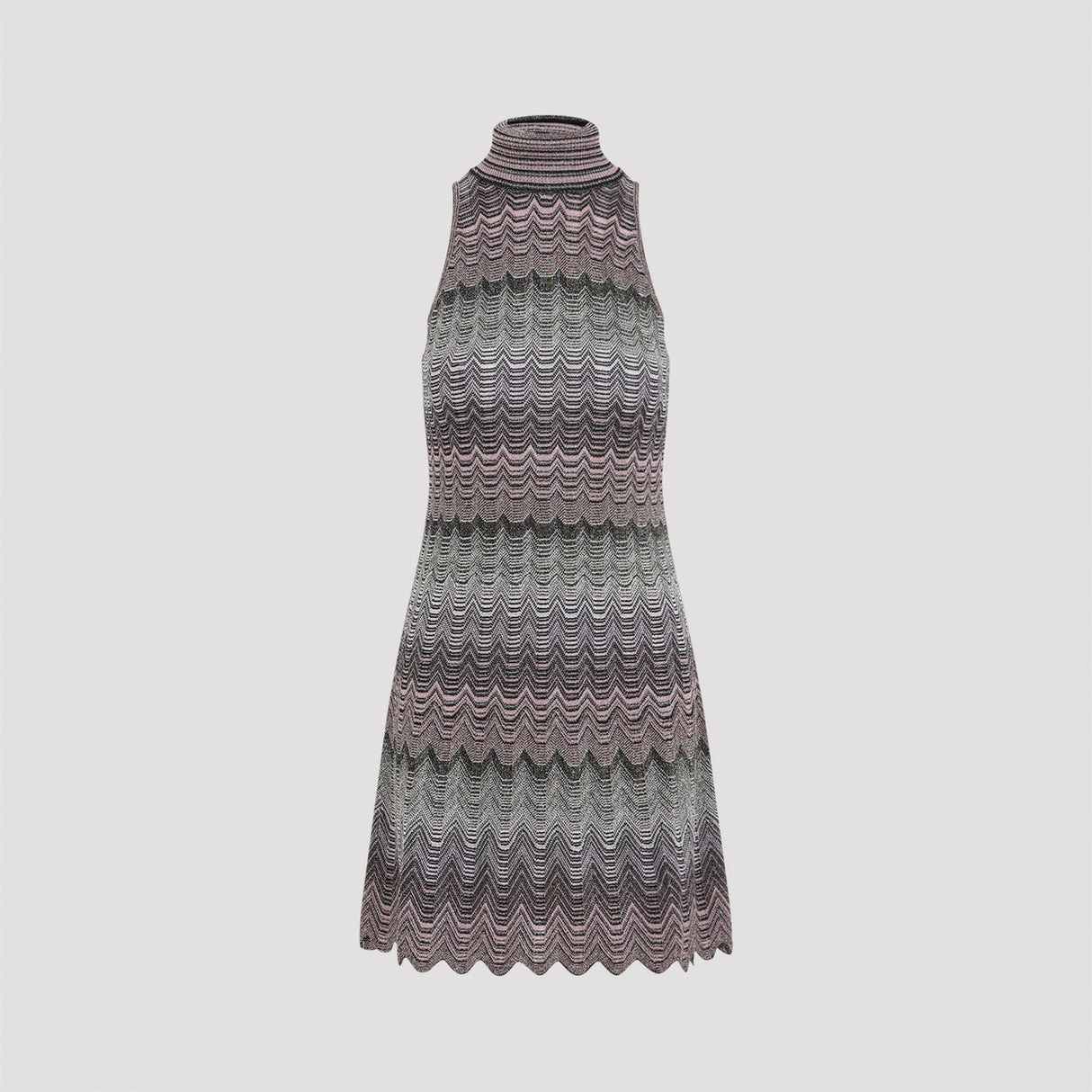 MISSONI Chic Sleeveless Mini Dress