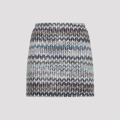 MISSONI Chic Multicolor Mini Skirt for Women