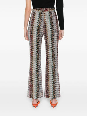 MISSONI Zig Zag Pattern Trousers