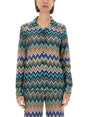 MISSONI Chic Regular Fit Bowling Cut Shirt - Size 40 IT