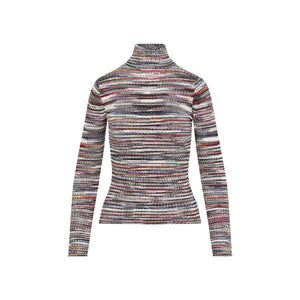 MISSONI Women's Viscose Turtleneck Sweater