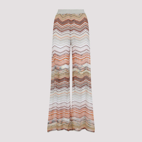 MISSONI Chic Multicolour Viscose Pants for Women - SS25