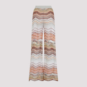 MISSONI Chic Multicolour Viscose Pants for Women - SS25