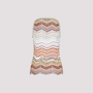 MISSONI Multicolor Viscose Tank Top for Women - SS25