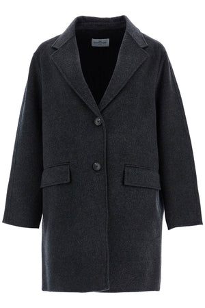 THE DYNAMIS STUDIO Classic Wool Midi Single-Breasted Jacket