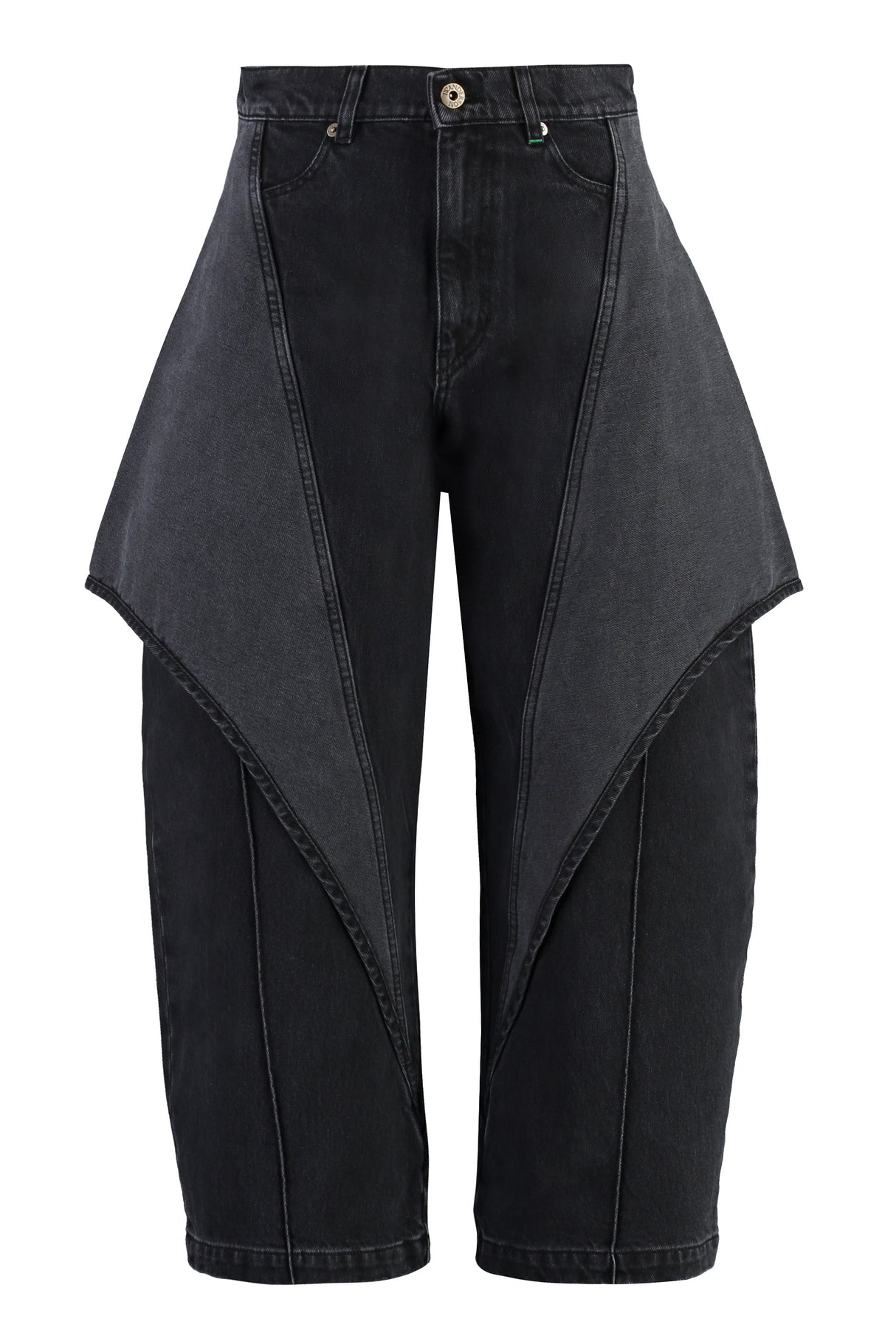 JW ANDERSON Cropped Cotton Blend Jeans for Women