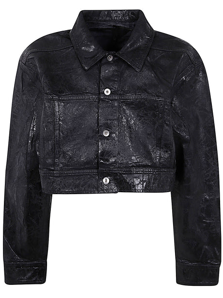 DRKSHDW Cropped Jumbo Worker Denim Jacket