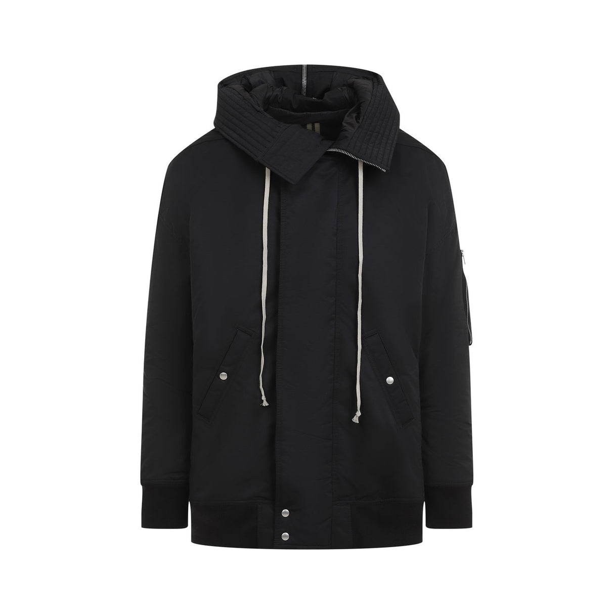 DRKSHDW Hooded Long Bomber Jacket for Men