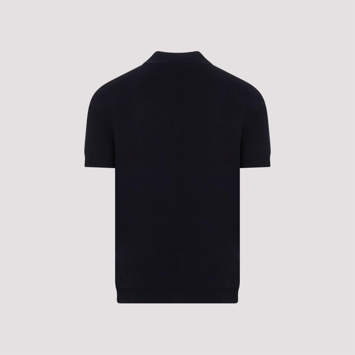 DUNHILL Blue Textured Cotton Polo for Men - SS24 Collection