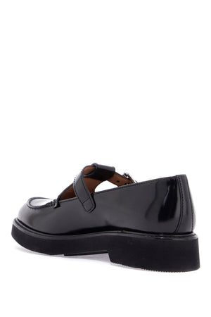 CHURCH'S Brushed Leather Mary-Jane Shoes for Women