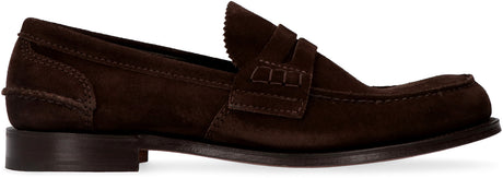 CHURCH'S Classic Suede Loafers for Men - Size UK