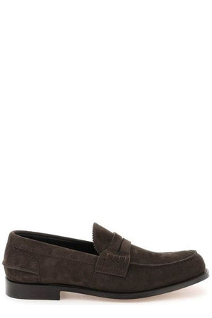 CHURCH'S Premium Suede Penny Loafer for Men