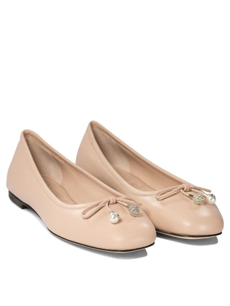 JIMMY CHOO Elme Ballet Flats in Nappa Leather