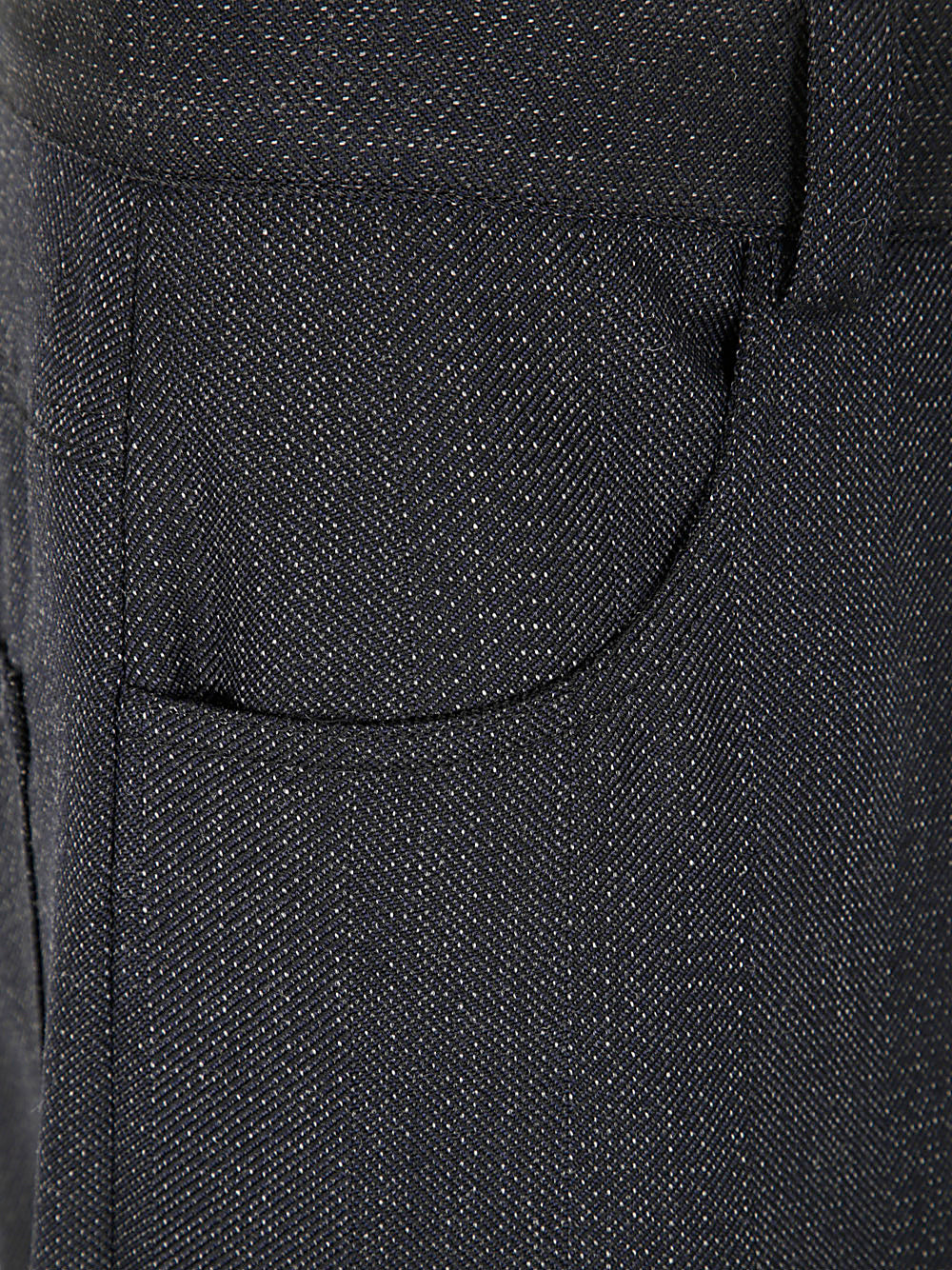 EMPORIO ARMANI Men's Wool Blend Tailored Trousers