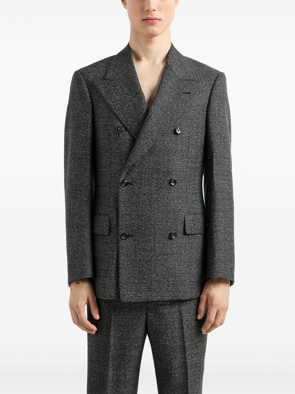 EMPORIO ARMANI Sophisticated Men's Wool Blazer