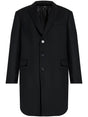 EMPORIO ARMANI Classic Wool Jacket with Buttoned-Cuff Sleeves