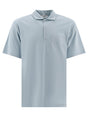 LARDINI Classic Sky-Blue Polo Shirt with Chest Pocket