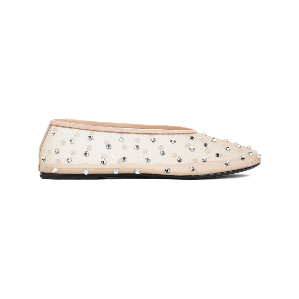 KHAITE Nude & Neutrals Flat Ballerinas for Women