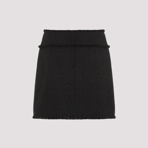 DOLCE & GABBANA Chic Bouclé Mini Skirt