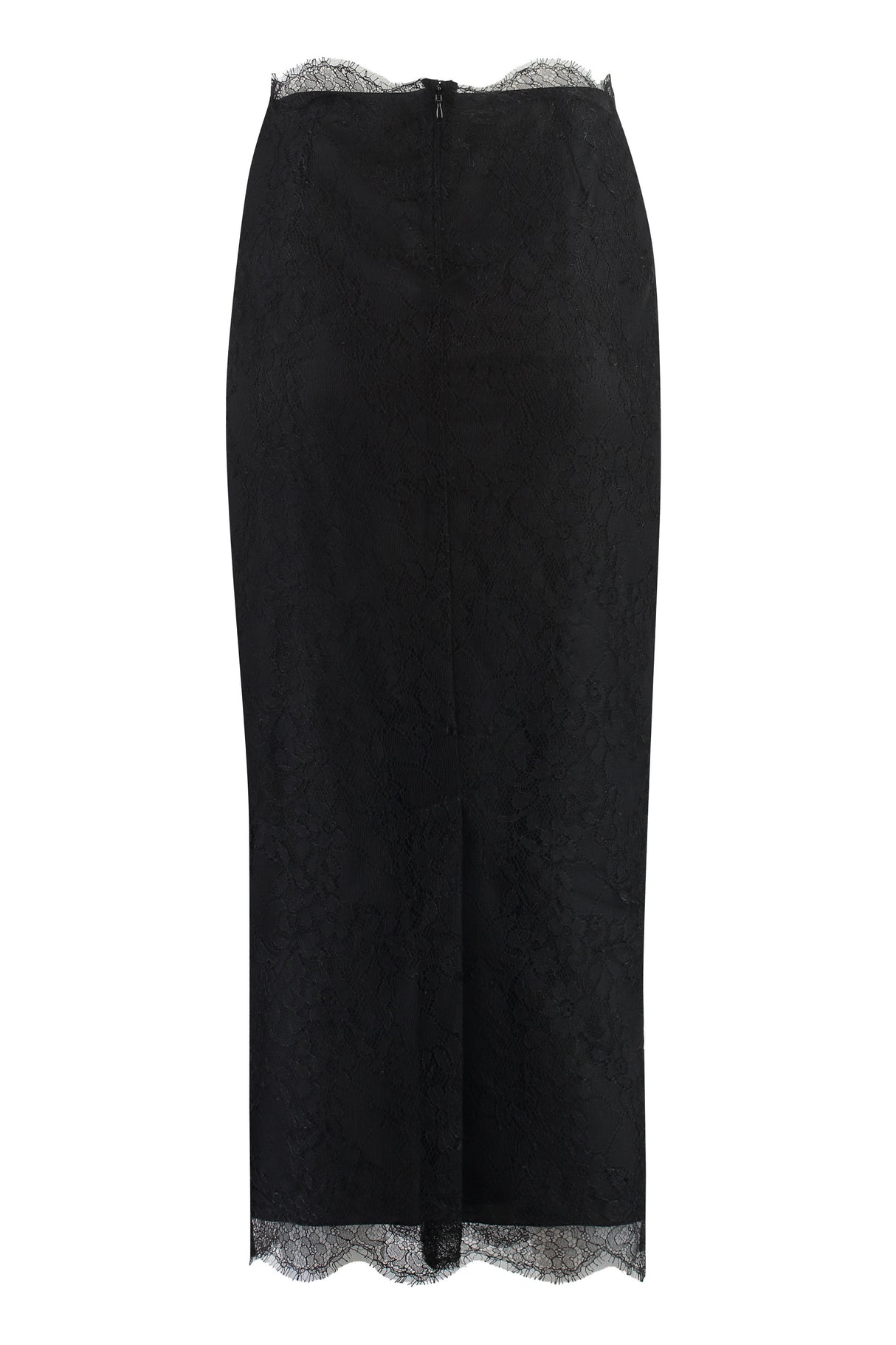 Black Lace Pencil Skirt for Women from Dolce & Gabbana