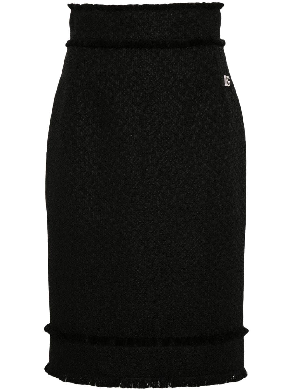 DOLCE & GABBANA Chic Raschel Mini Skirt