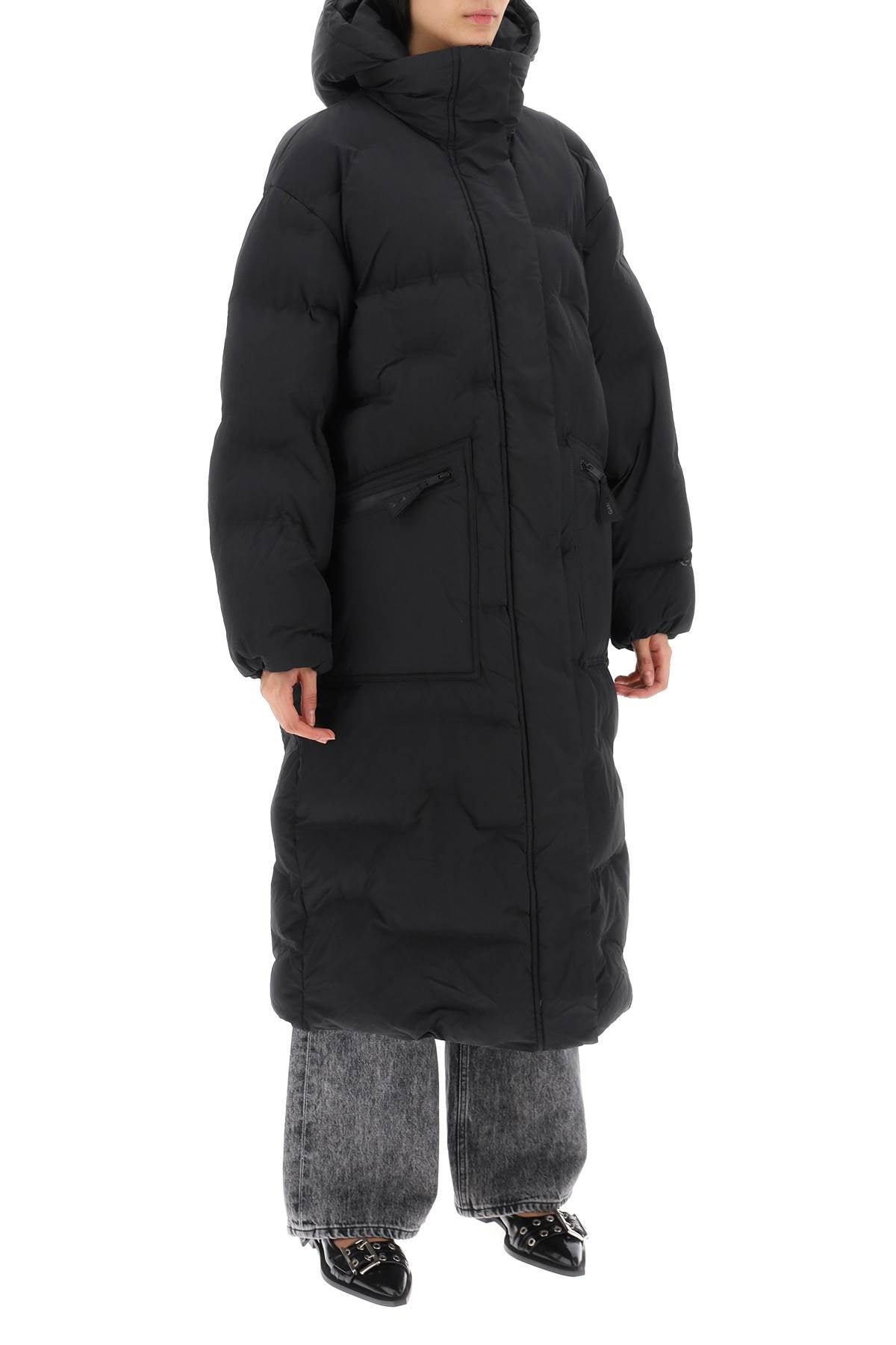 GANNI Oversized Long Puffer Jacket (S-M Size)